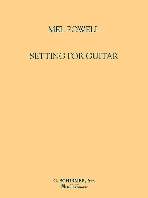 Setting for Guitar