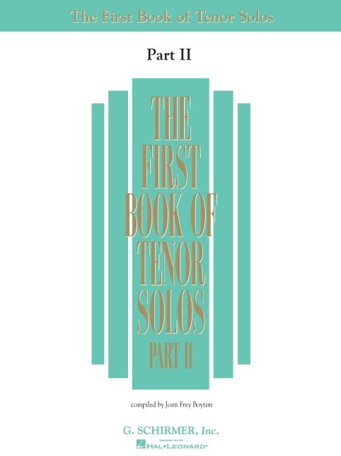 The First Book of Tenor Solos - Part II