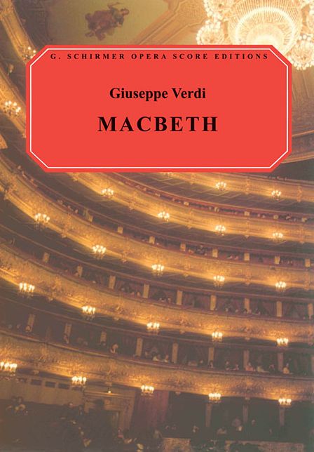 Macbeth: Vocal Score