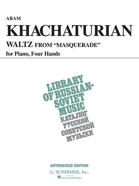 Waltz from Masquerade (VAAP Edition): Piano Duet