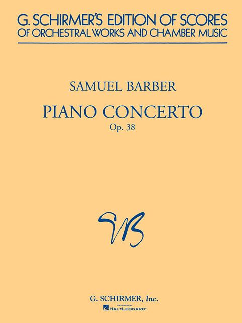 Piano Concerto, Op. 38: Study Score