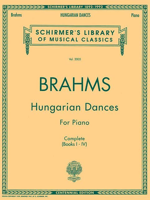 Hungarian Dances: Piano Solo