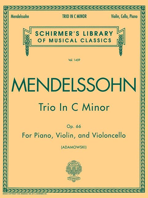 Trio in C Minor, Op. 66: Score and Parts