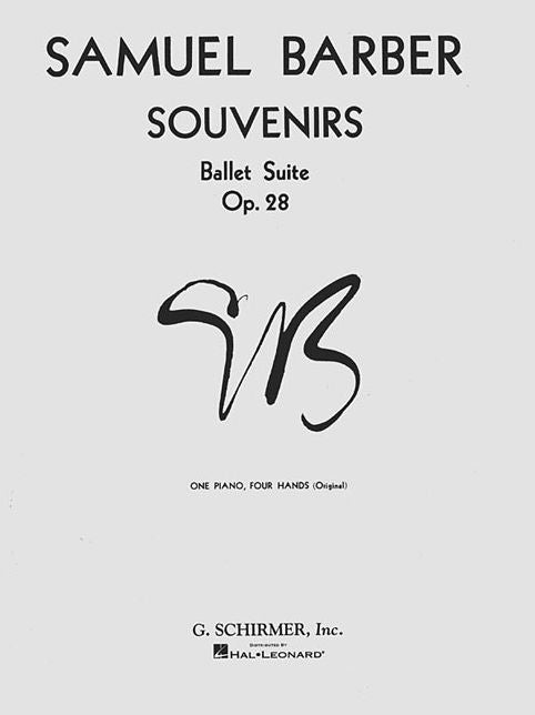 Souvenirs Ballet Suite, Op. 28 (Original): National Federation of Music Clubs 2014-2016 Selection Piano Duet
