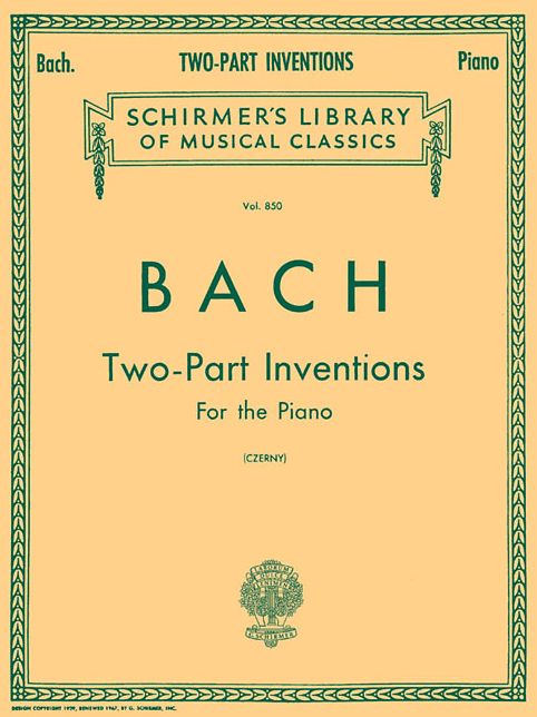 15 Two-Part Inventions (Czerny): Piano Solo