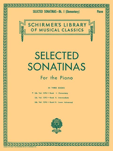 Selected Sonatinas: For the Elementary Piano