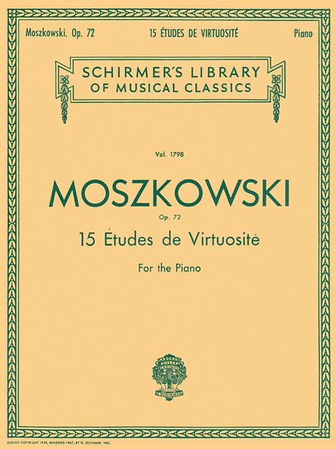 15 Etudes De Virtuosite, Op. 72: Piano Solo