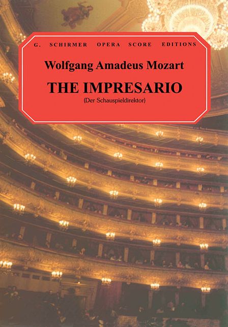 The Impresario: Vocal Score