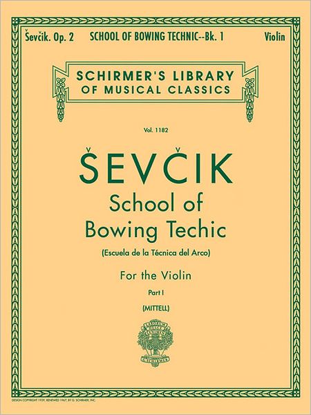 School of Bowing Technics, Op. 2 - Book 1: Violin Method