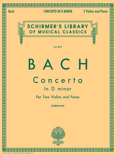 Concerto in D minor: Score and Parts