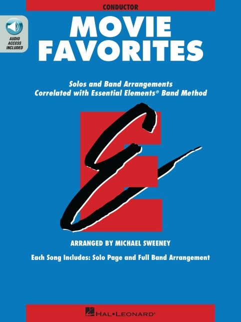 Essential Elements Movie Favorites - Conductor (Book/Online Audio)