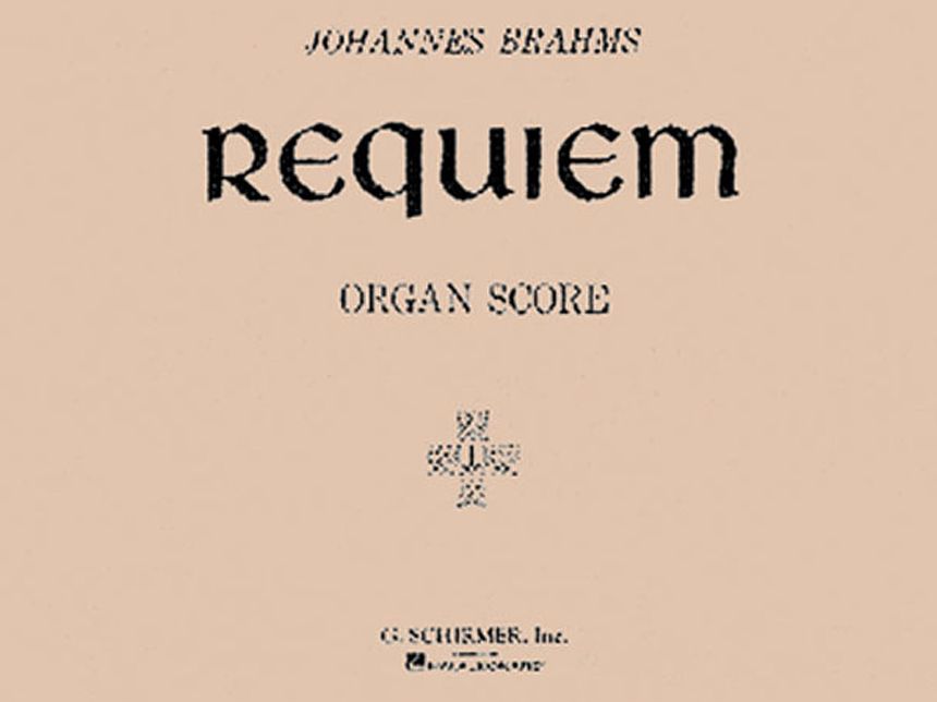 Requiem, Op. 45: Organ Score