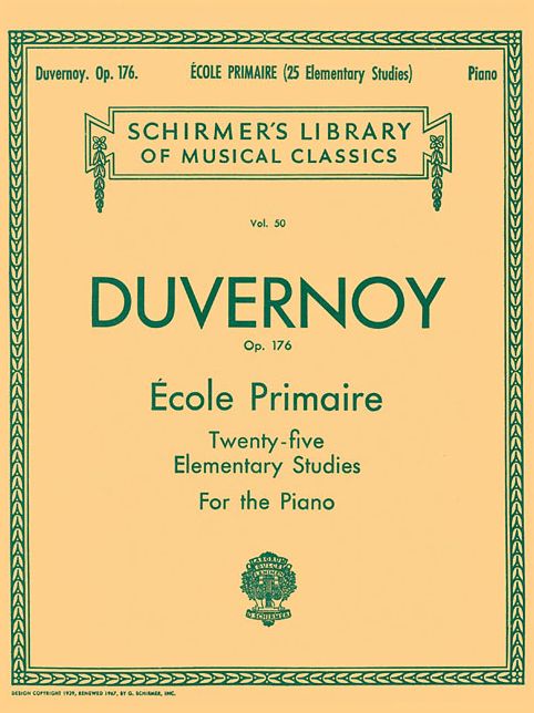 Ecole Primaire (25 Elementary Studies), Op. 176: Piano Solo