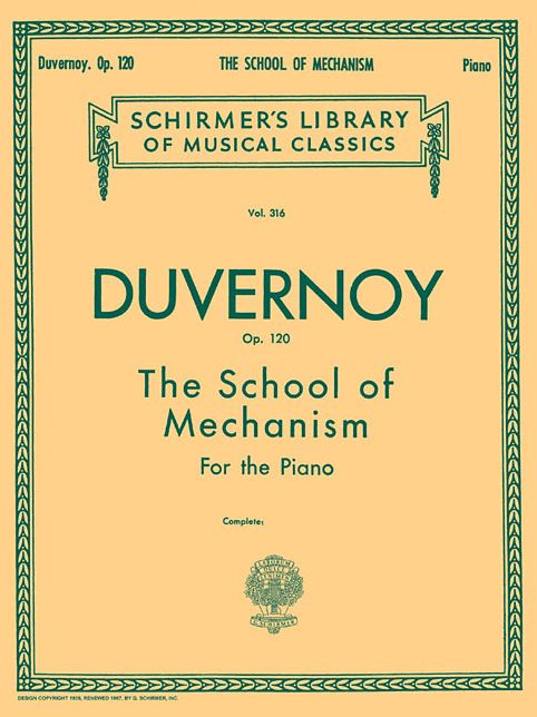School of Mechanism, Op. 120: Piano Technique