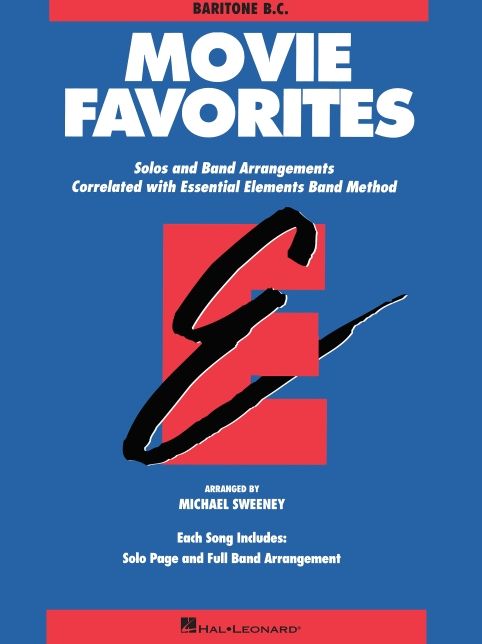 Essential Elements Movie Favorites: Baritone B.C.