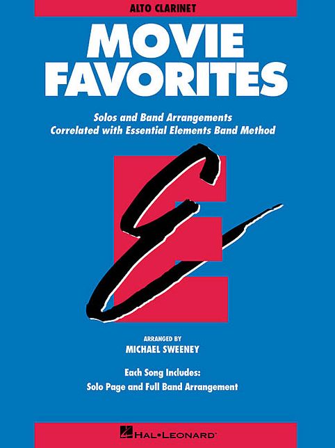 Essential Elements Movie Favorites: Eb Alto Clarinet