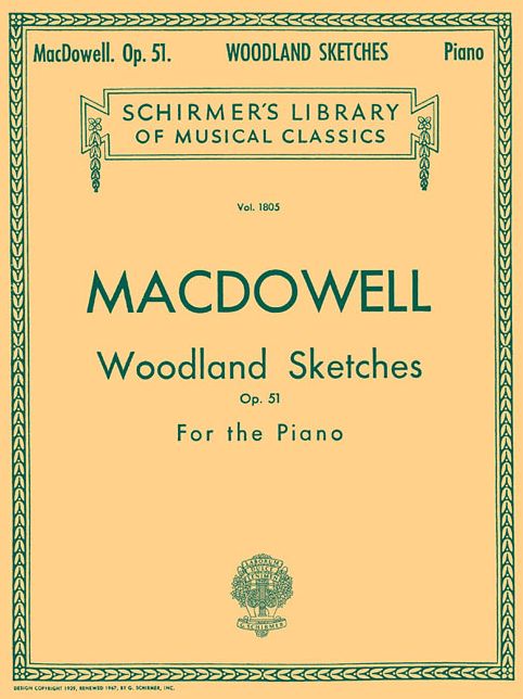 Woodland Sketches, Op. 51: Piano Solo