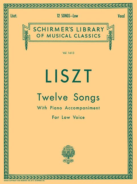12 Songs: Low Voice