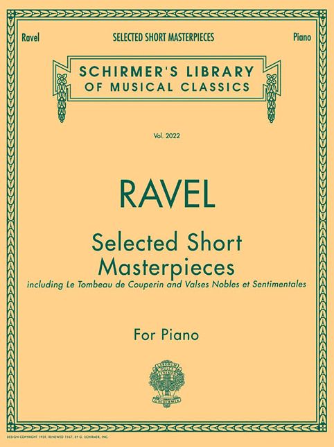 Selected Short Masterpieces: Piano Solo