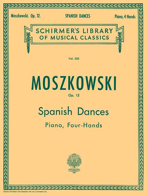 5 Spanish Dances, Op. 12: Piano Duet