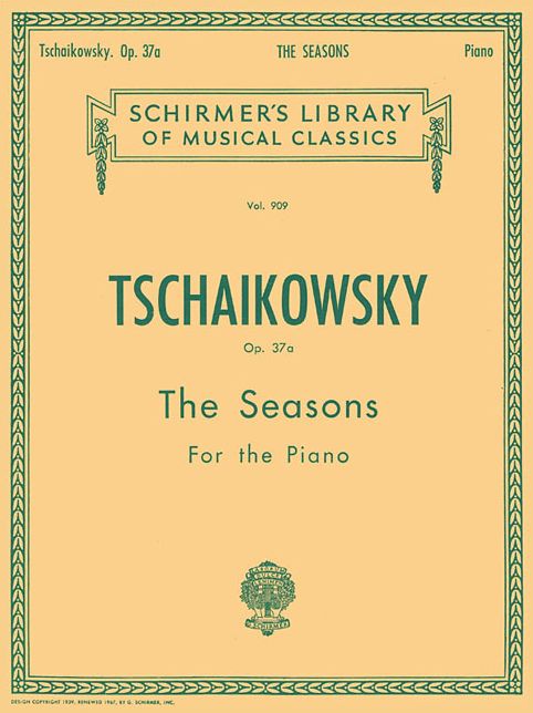 Seasons, Op. 37a: Piano Solo