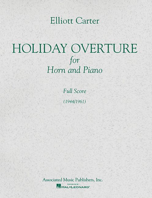 Holiday Overture (1944/1961): Full Score