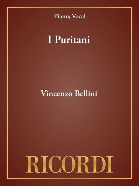I Puritani: Vocal Score