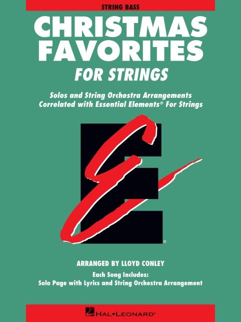 Christmas Favorites-String Bass: Essential Elements for Strings