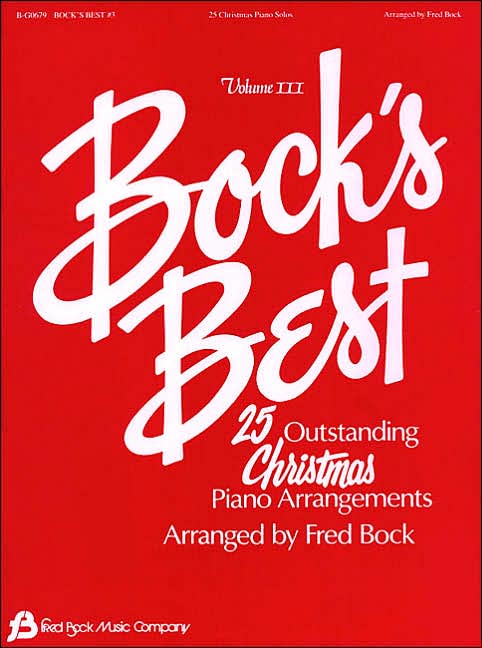Bock's Best: 25 Christmas Piano Solos