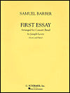 First Essay: For Orchestra Arranged for Concert Band