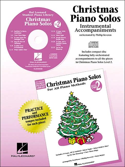 Christmas Piano Solos - Level 2 - CD: Hal Leonard Student Piano Library