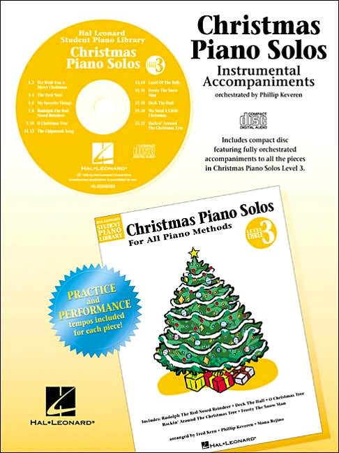 Christmas Piano Solos - Level 3 - CD: Hal Leonard Student Piano Library