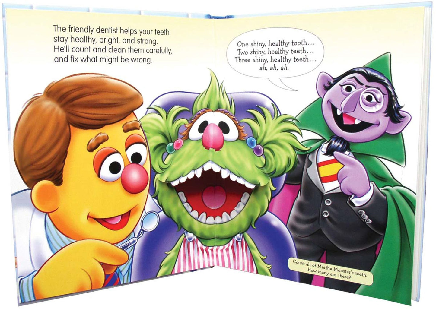 Sesame Street Ready, Set, Brush: A Pop-Up Book