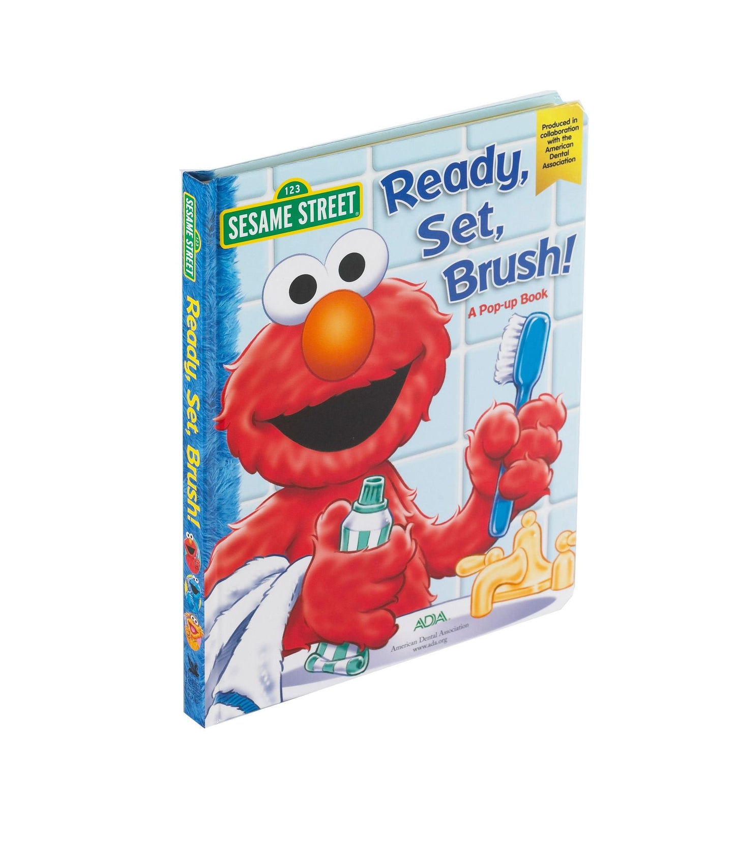 Sesame Street Ready, Set, Brush: A Pop-Up Book