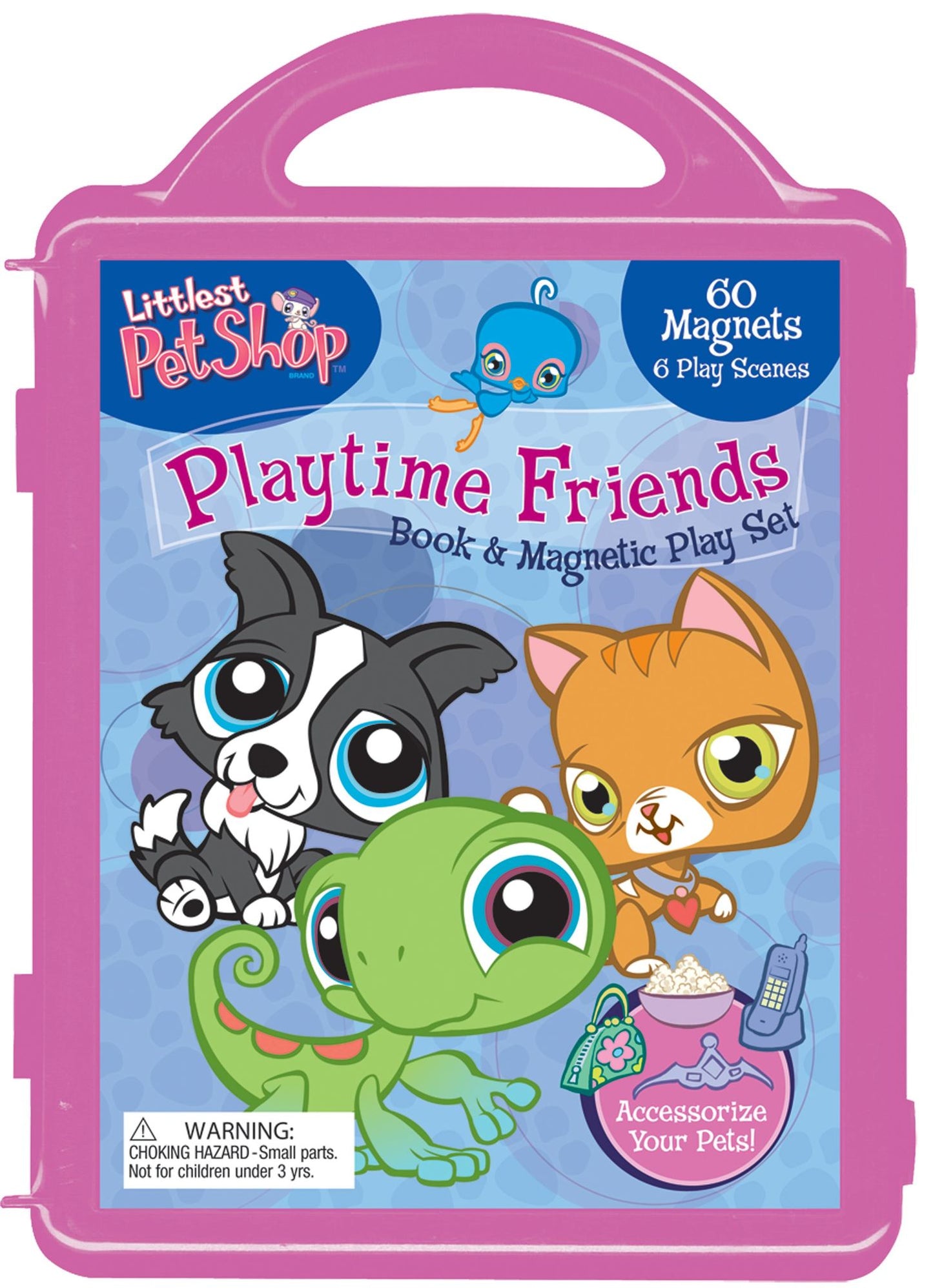 Littlest Pet Shop Book and Magnetic Playset