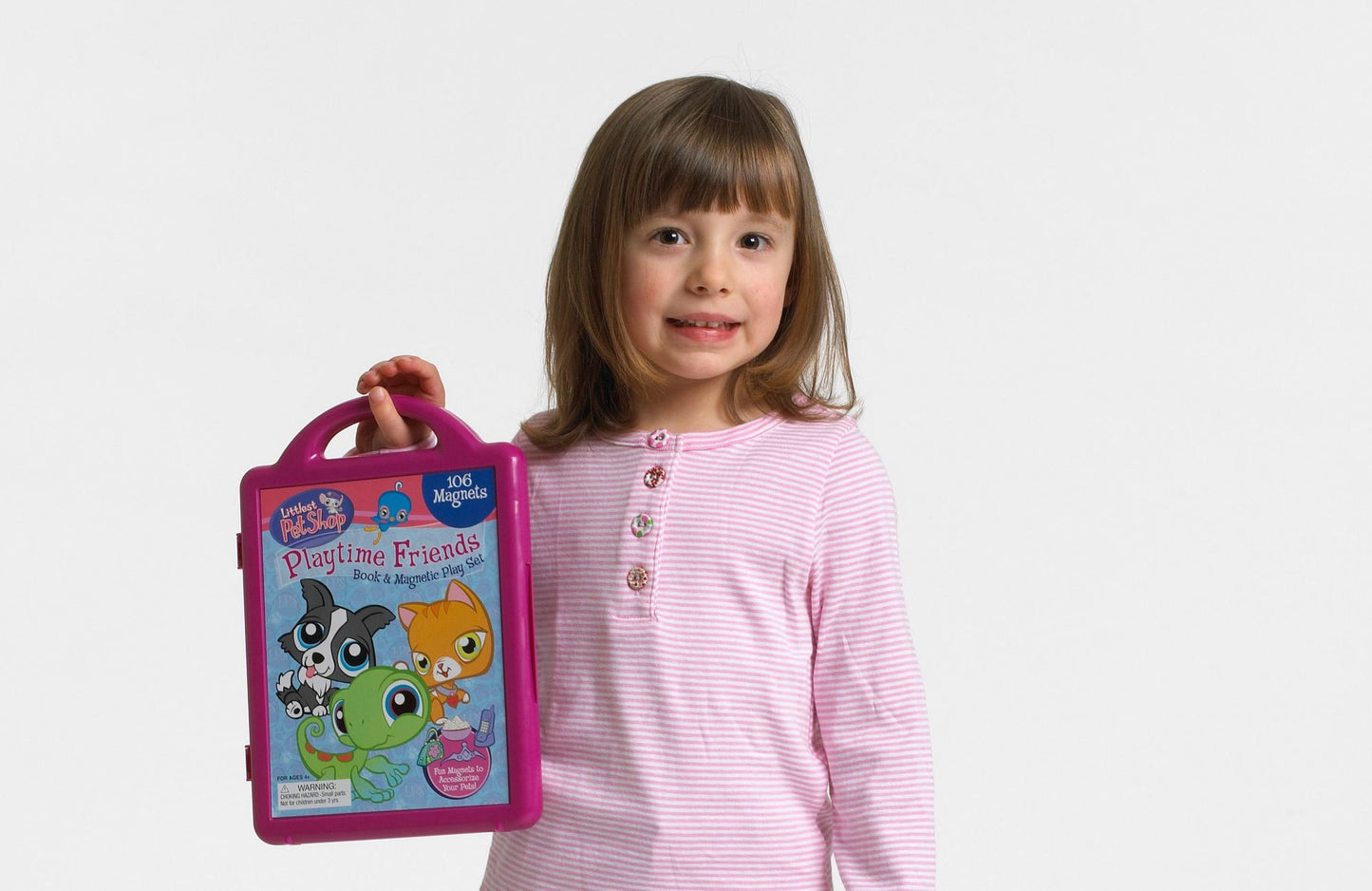 Littlest Pet Shop Book and Magnetic Playset
