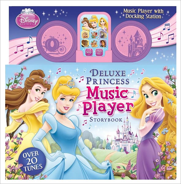 Disney Princess Music Player Storybook with Docking Station: Deluxe edition