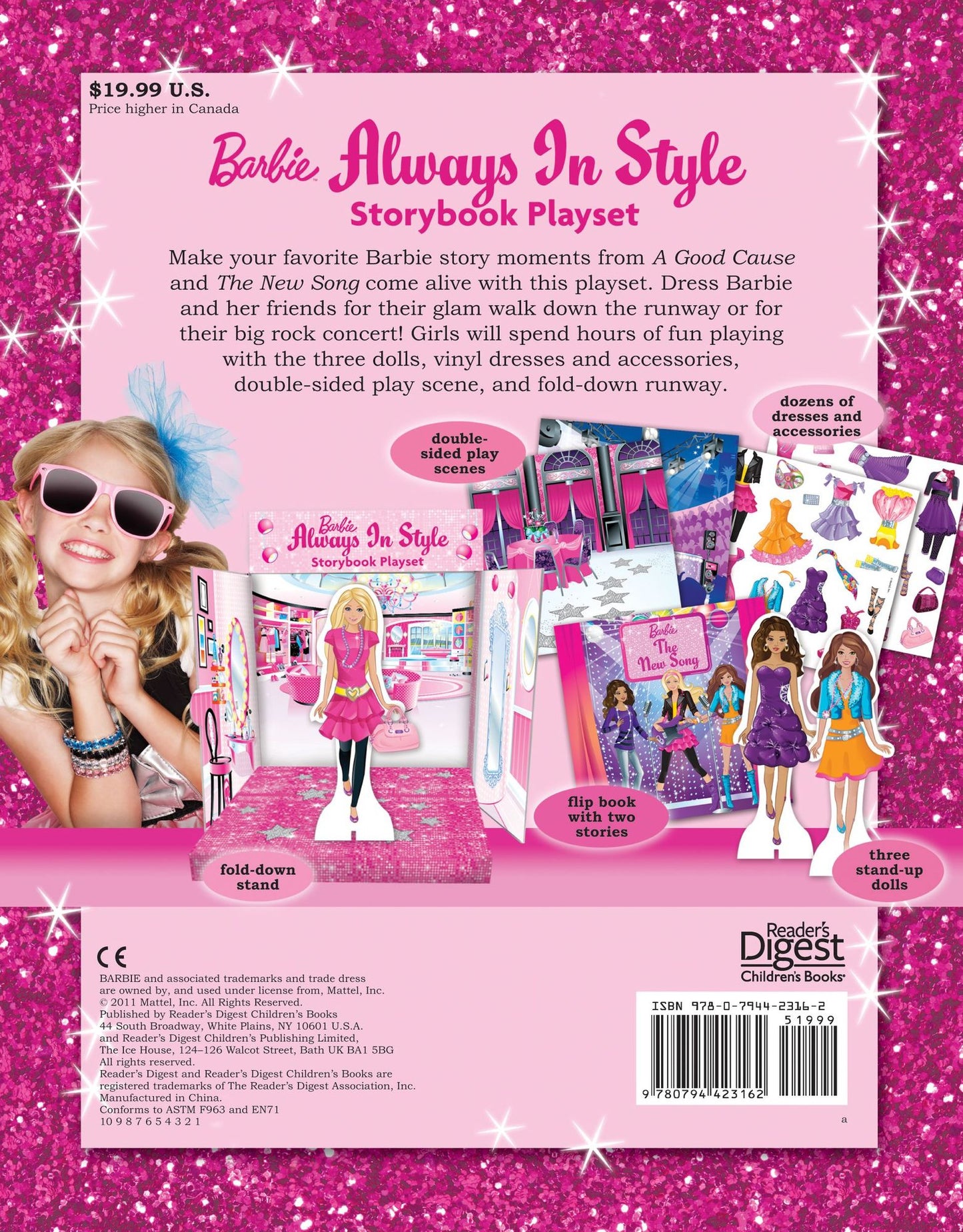 Barbie Always in Style: Storybook Playset