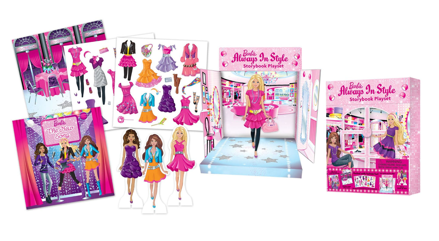 Barbie Always in Style: Storybook Playset