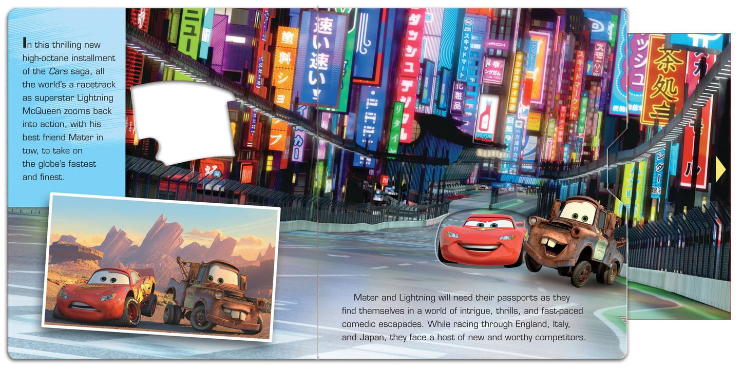 Cars 2 CarryAlong Play Book