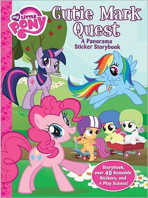 My Little Pony Cutie Mark Quest Panorama Sticker Storybook