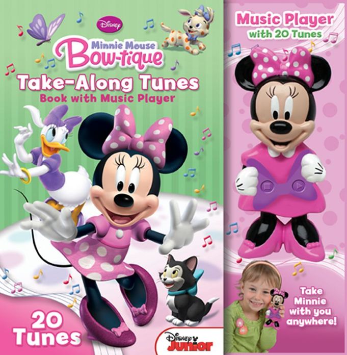 Disney Minnie Mouse Bow-tique Take-Along Tunes: Book with Music Player