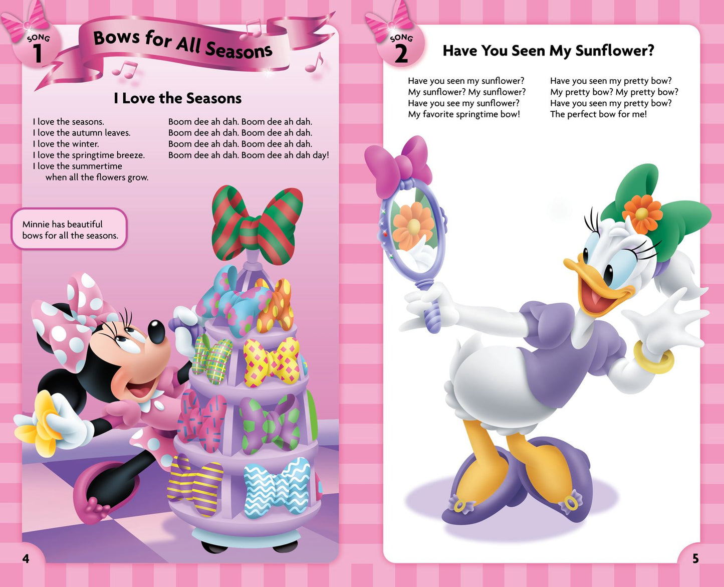 Disney Minnie Mouse Bow-tique Take-Along Tunes: Book with Music Player