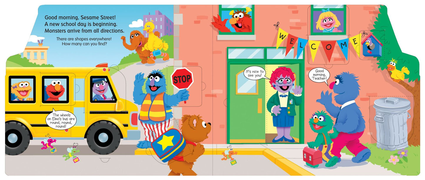 Sesame Street Elmo Goes to School