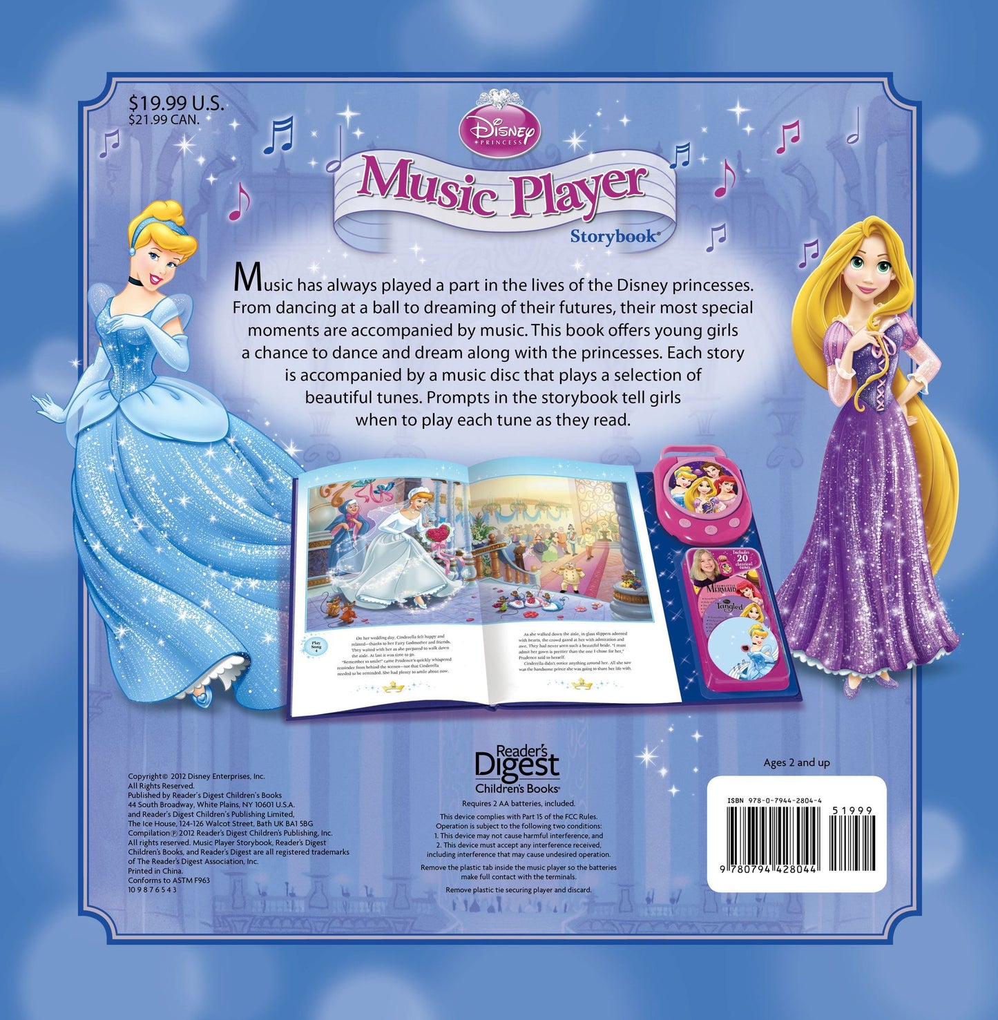 Disney Princess Music Player Storybook