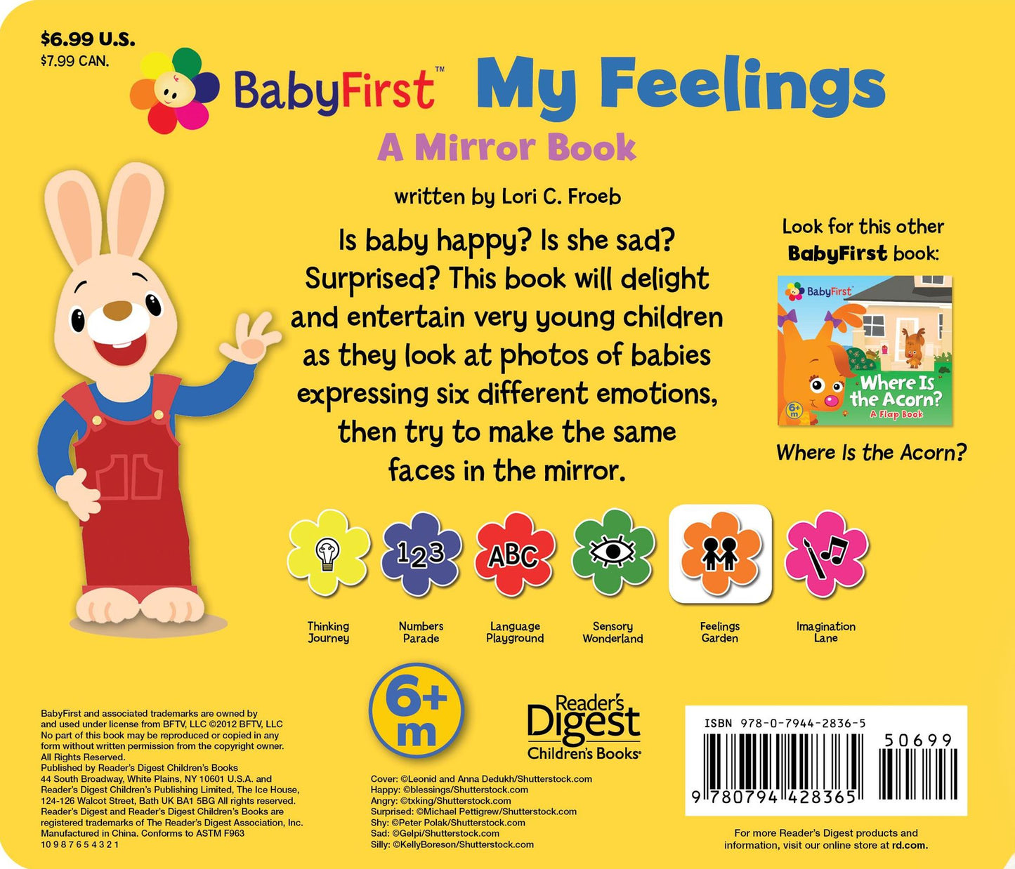 BabyFirst My Feelings: A Look at Me Book