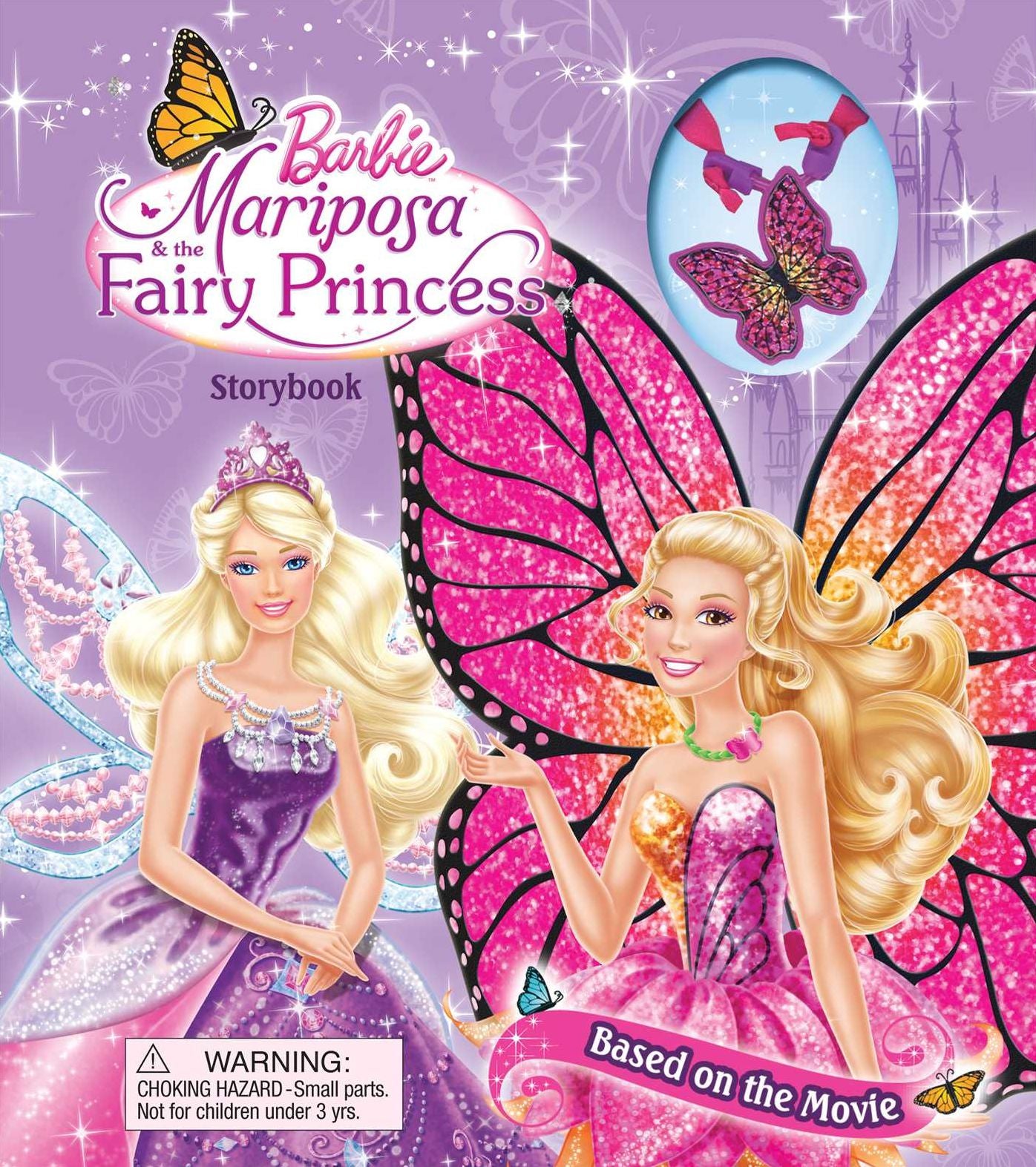 Barbie Mariposa & the Fairy Princess Storybook: Storybook and Necklace