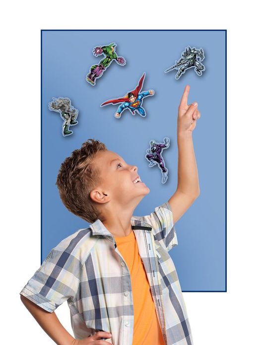 DC Superman Flying into Action