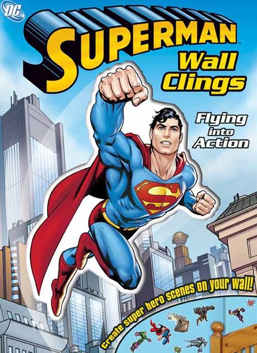 DC Superman Flying into Action