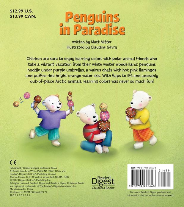 Penguins in Paradise: A Colors Flap Book